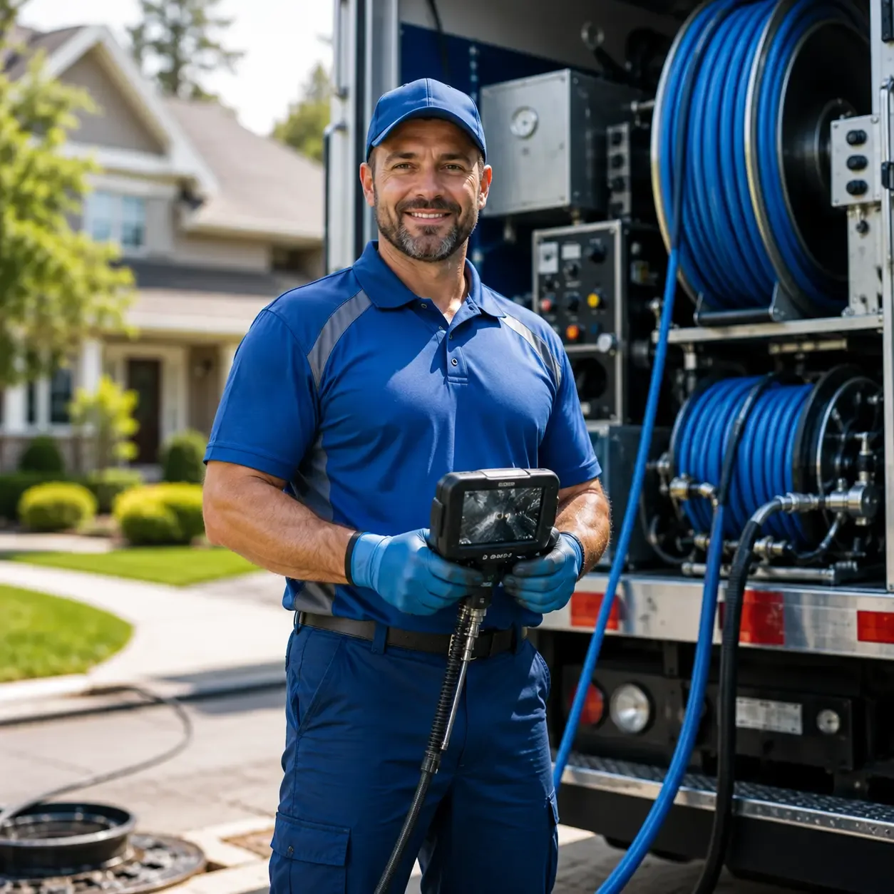 Local outdoor drain cleaning specialists in Hartville, MO